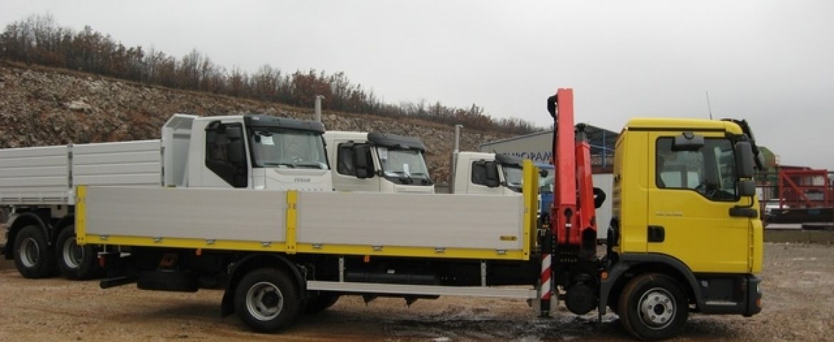 Palfinger dizalica PK 10000B i tovarni sanduk za Auto Truck Trade – Ahydron