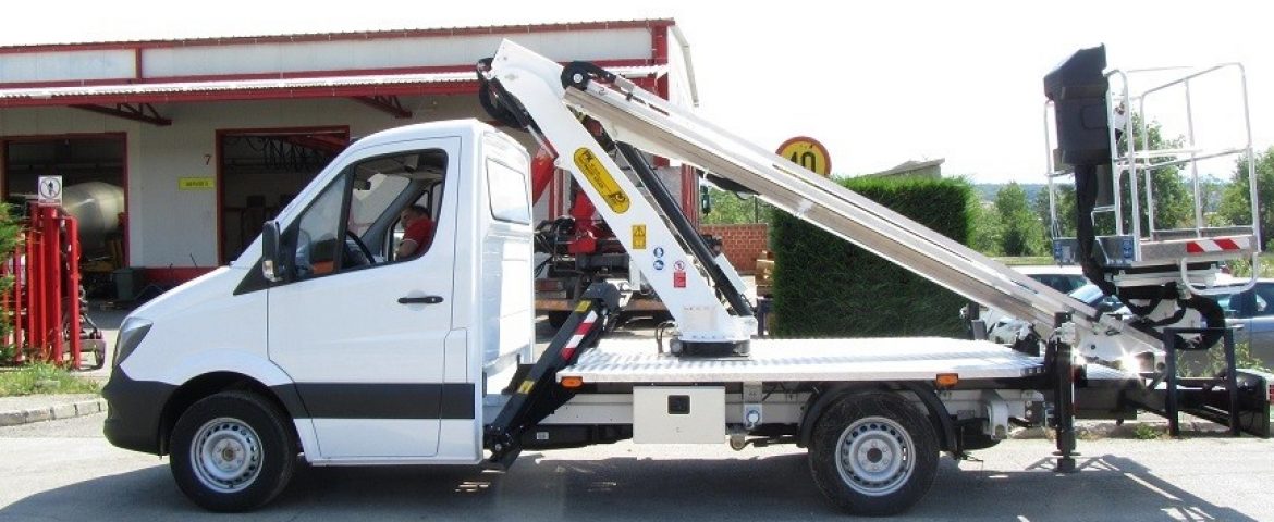 Hidraulična platforma za rad na visini za Auto Lijanovići – EP Mostar