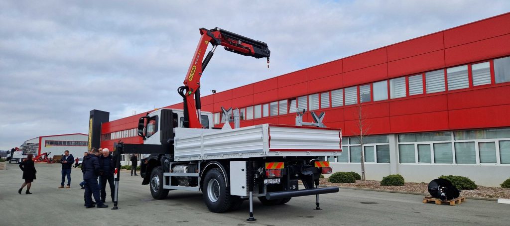 Isporuka dvije kamionske nadogradnje s Palfinger dizalicom za potrebe HEP-ODS-a